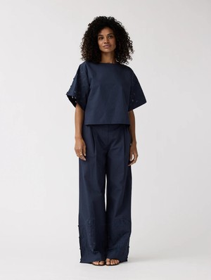 Lotus top - navy from Brand Mission