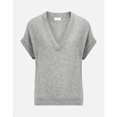 Stem knitted top/spencer - grey via Brand Mission