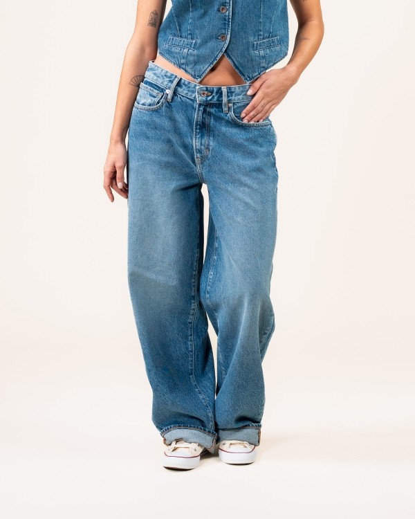 Lucy loose jeans - Lifecycle Blue from Brand Mission