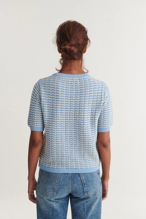 Cashi granddad trui - dutch canal / birch from Brand Mission