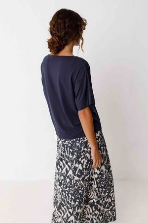 Amara top - navy from Brand Mission