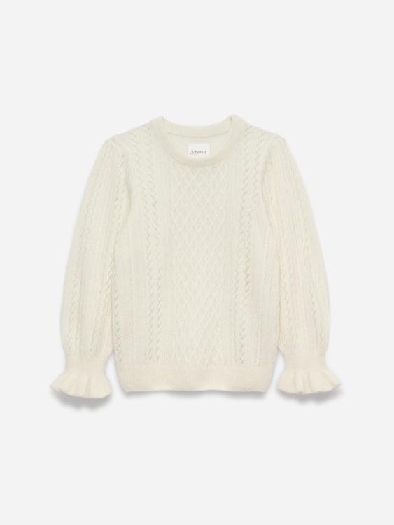 Anna trui - wool white from Brand Mission