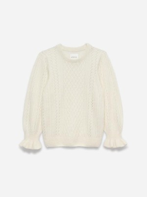 Anna trui - wool white from Brand Mission