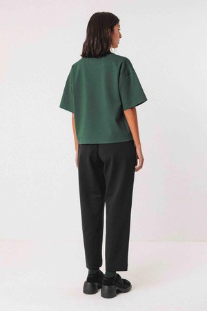 Ahatsa t-shirt - dark green from Brand Mission