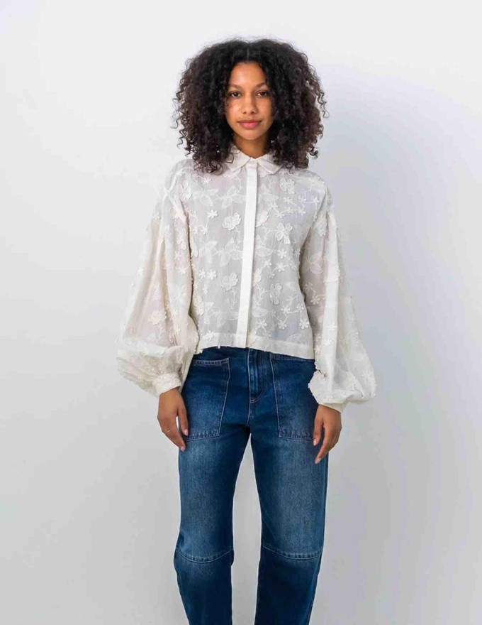 Daisy blouse - ecru from Brand Mission