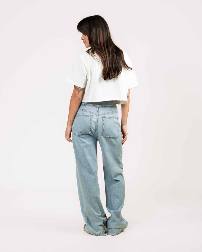 Farrah worker jeans - steel blue from Brand Mission