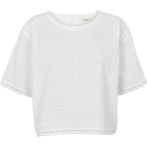 Adie crop tee - bright white from Brand Mission