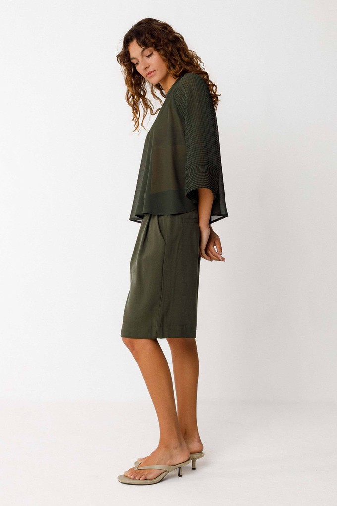Laida shorts - bottle green from Brand Mission