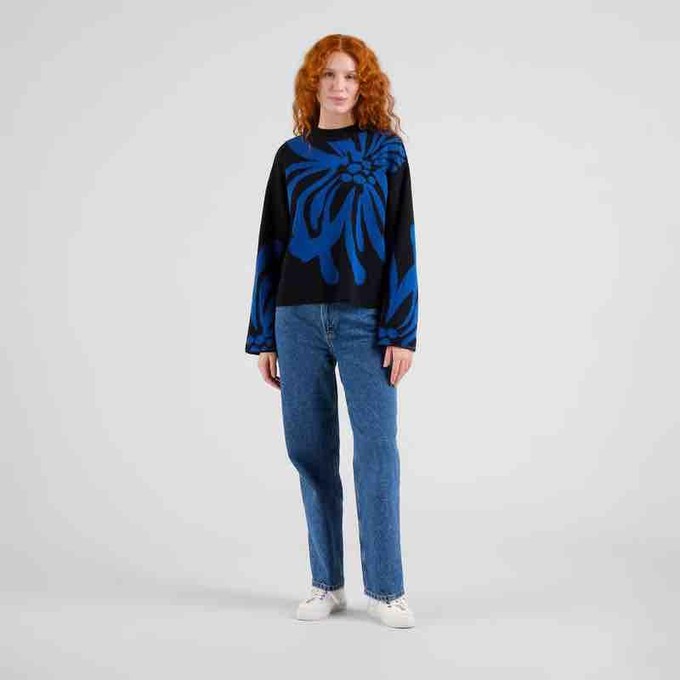 Limhamn big flower - blue from Brand Mission