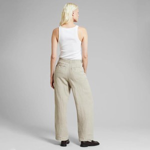 Vickleby linnen pantalon - ecru from Brand Mission