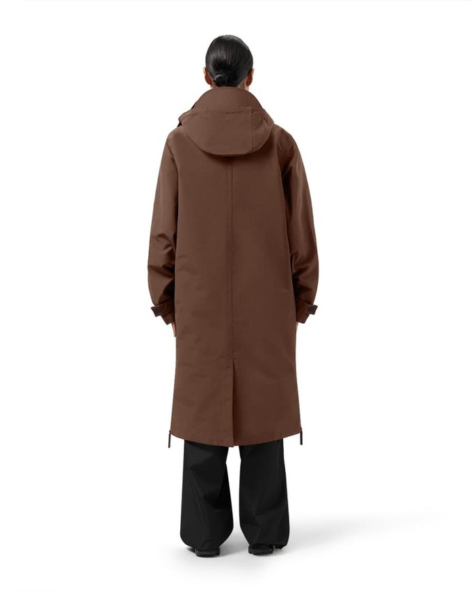 Mac regenjas - macassar brown from Brand Mission
