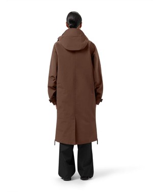 Mac regenjas - macassar brown from Brand Mission