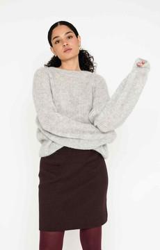 Medea trui - grey melange via Brand Mission