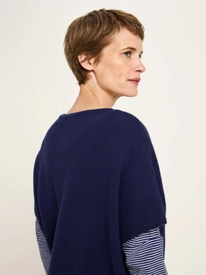 Pullunder top - purple blue melange from Brand Mission