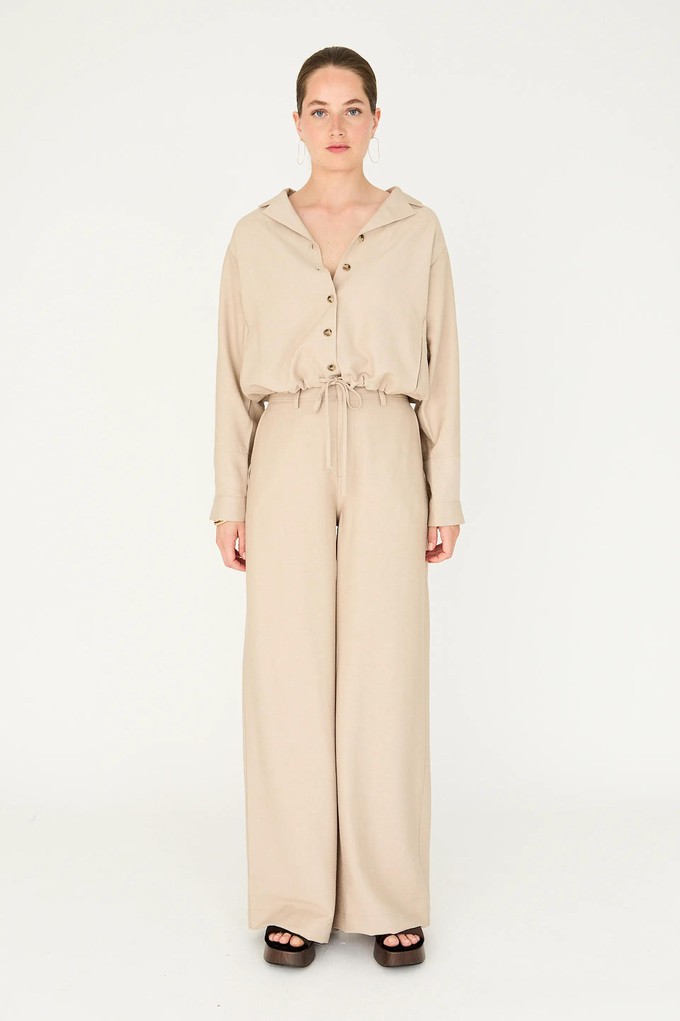 Sachi blouse - wet sand from Brand Mission