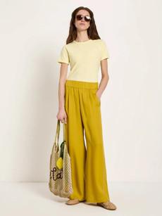 Pantalon tencel - dark kiwi via Brand Mission