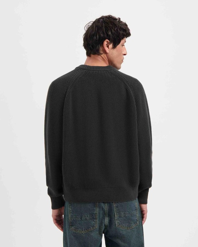 Duke knit sweater - woodland grey from Brand Mission