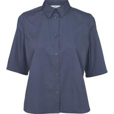 Silje SS shirt - vintage indigo via Brand Mission