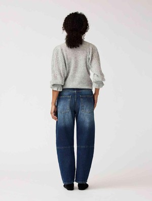 Anna trui - light grey melange from Brand Mission