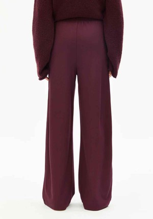 Himaari broek - dark cranberry from Brand Mission