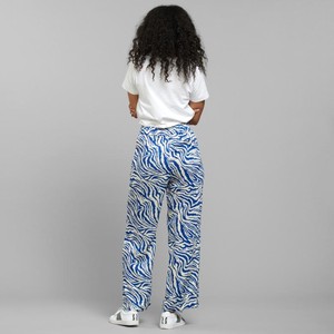 Koster broek - zebra blue from Brand Mission