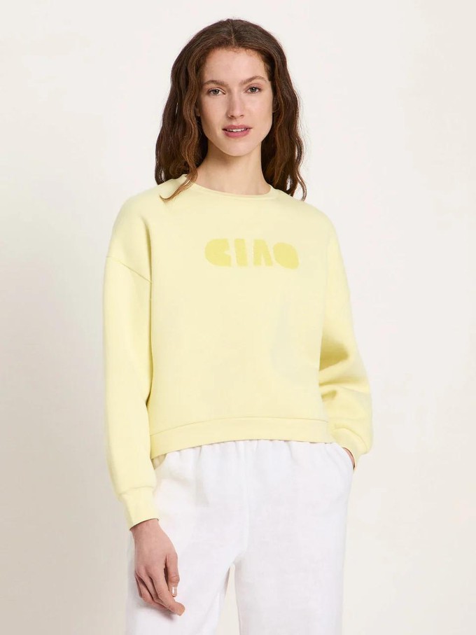 Statement sweatshirt - pastel sun from Brand Mission