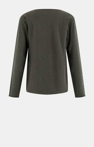 Judith pullover - olive solid from Brand Mission