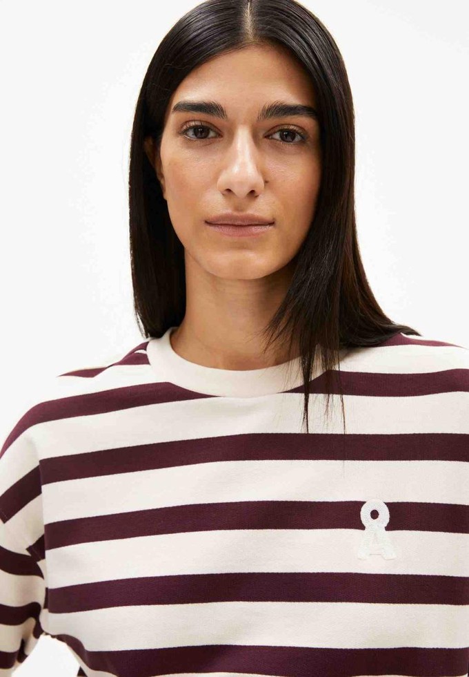 Frankaa bold - undyed dark cranberry from Brand Mission