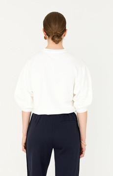 Maki sweater - off white via Brand Mission