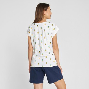 T-shirt visby pineapples - off white from Brand Mission