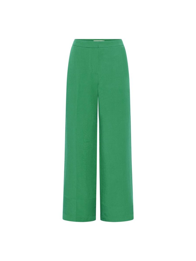 Pantalon met wijde pijpen - green from Brand Mission