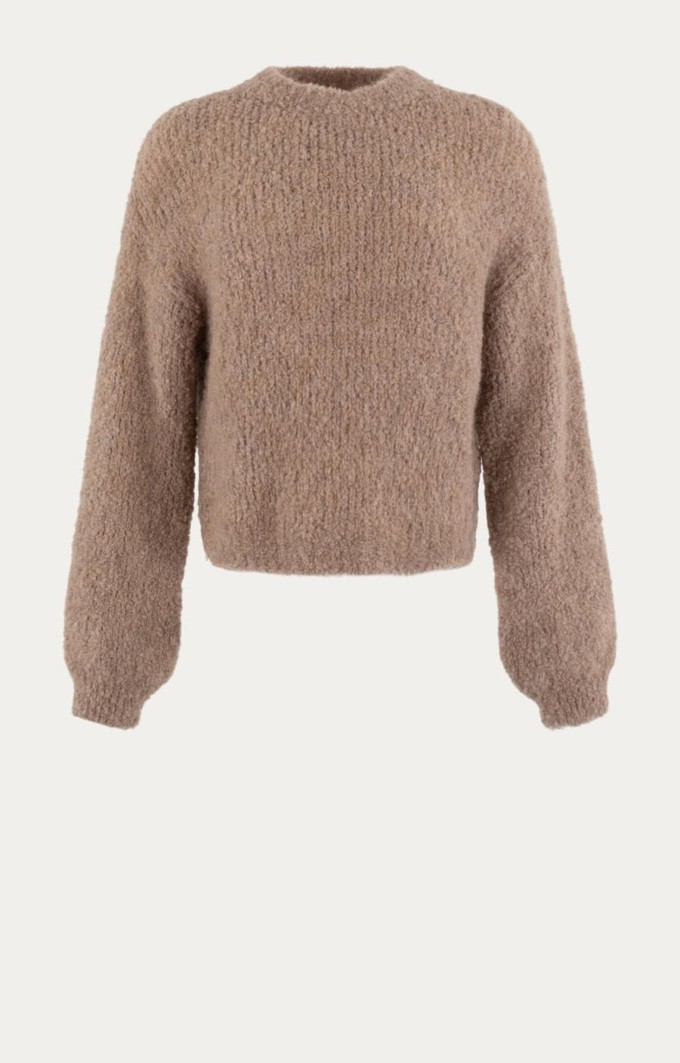 Ariadne pullover - wet sand solid from Brand Mission