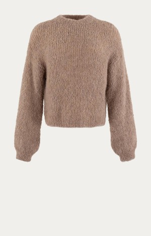 Ariadne pullover - wet sand solid from Brand Mission
