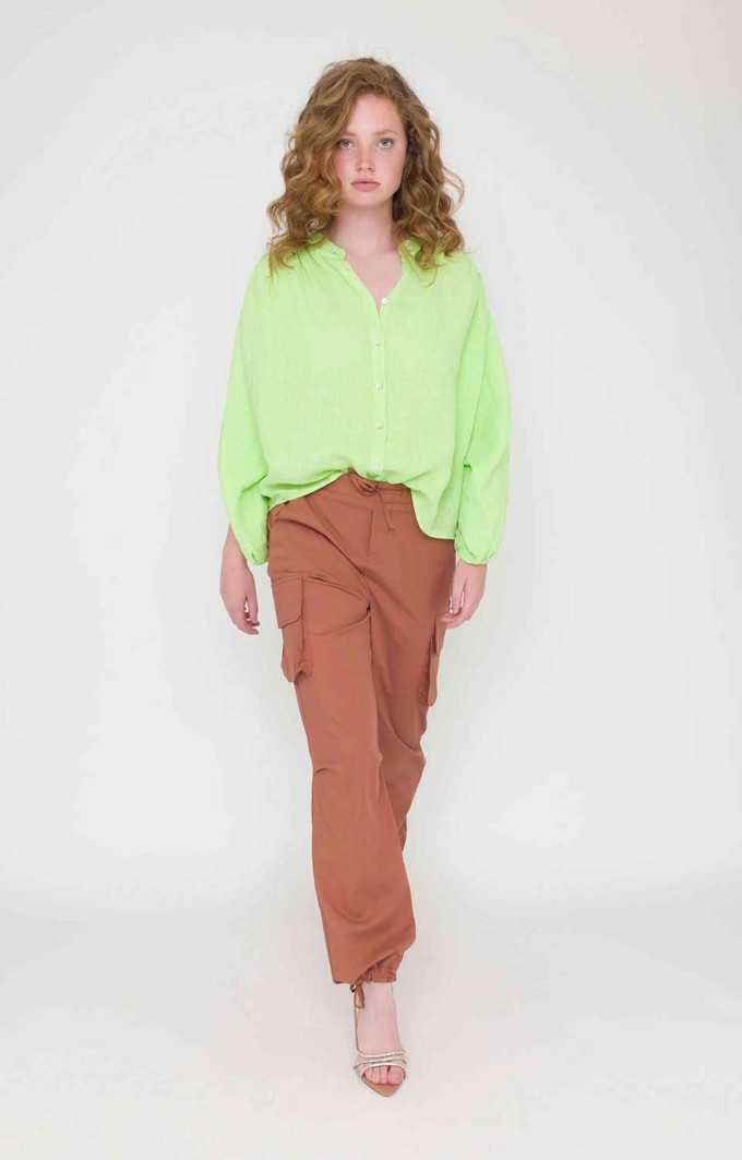 Sophie blouse - sunny lime from Brand Mission