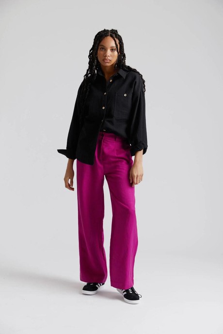 Mira broek - fuchsia from Brand Mission