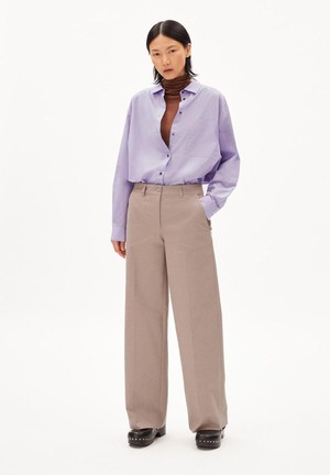 Leandraa handraa broek - light caramel from Brand Mission