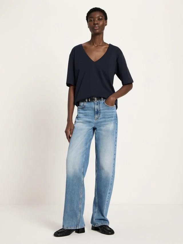 V-hals t-shirt - onyx from Brand Mission