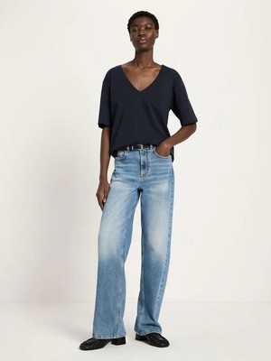 V-hals t-shirt - onyx from Brand Mission