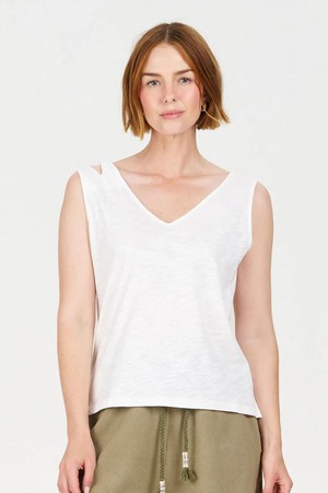 Mala top - white from Brand Mission