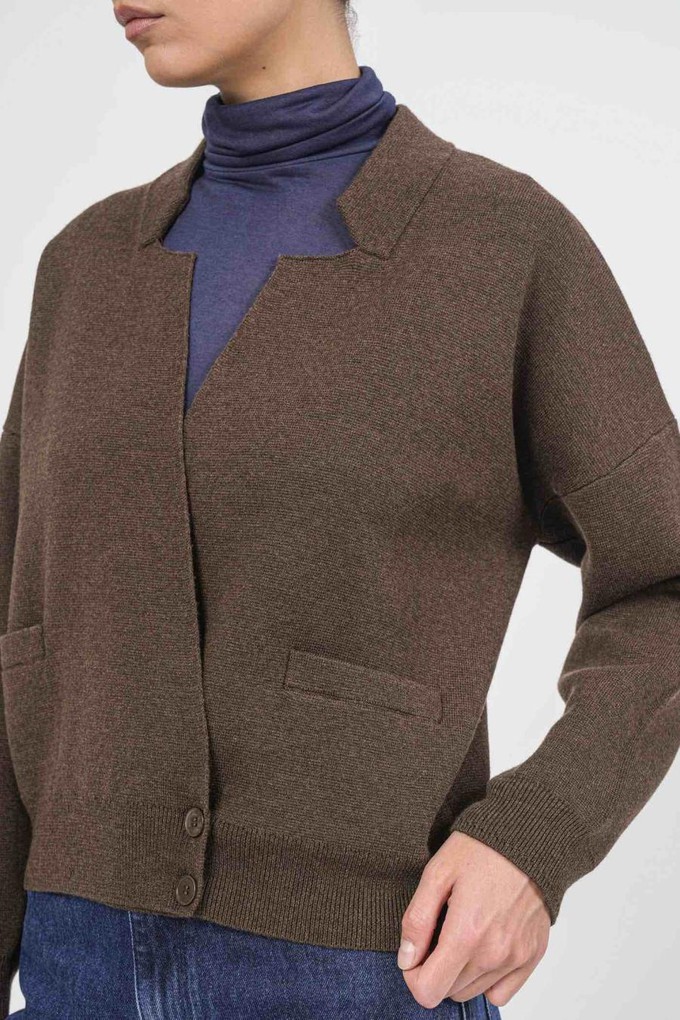 Bamala vest - donkerbruin from Brand Mission