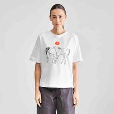 Vadstena t-shirt - you and me white via Brand Mission