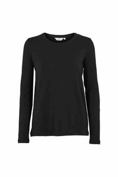 Jolanda LS Tee - black via Brand Mission