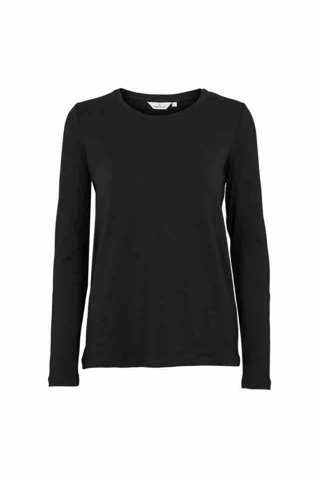 Jolanda LS Tee - black from Brand Mission
