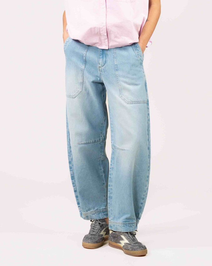 Jane barrel jeans - light blue from Brand Mission