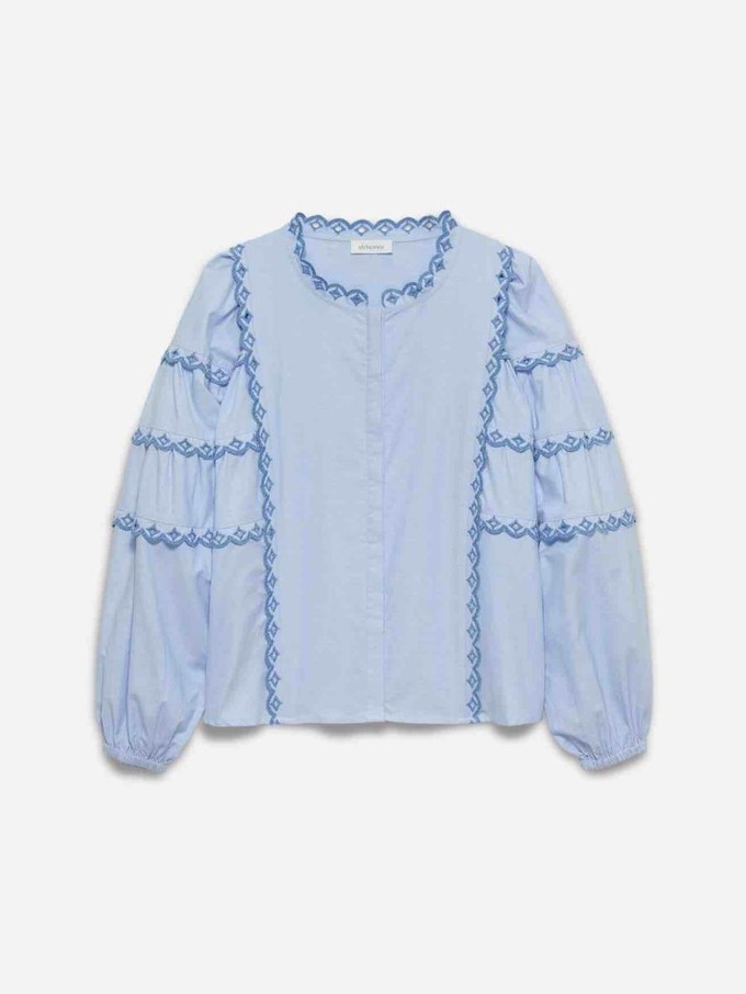 Milly blouse - sky blue from Brand Mission