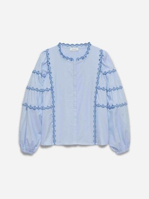 Milly blouse - sky blue from Brand Mission