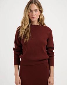 Katia Knit top - brick via Brand Mission