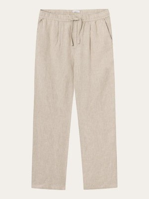 Fig linnen broek - light feather from Brand Mission
