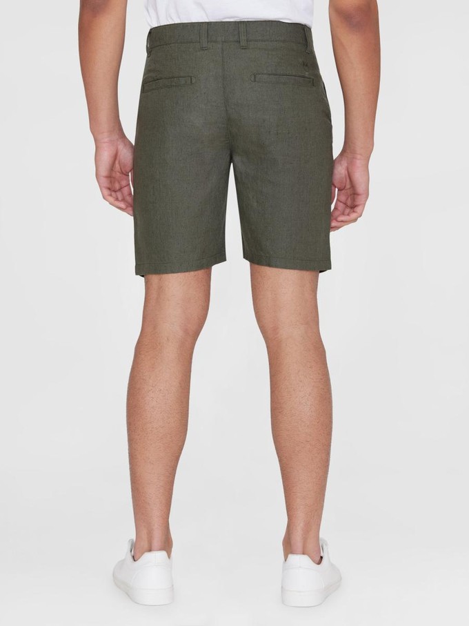 Chuck linnen shorts - burned olive from Brand Mission