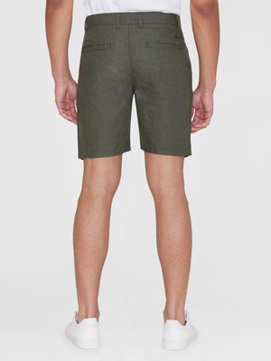 Chuck linnen shorts - burned olive from Brand Mission